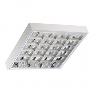 Светильник накл. для Л.Л. 4х18 Вт G13 с ЭПРА с зеркальным отражателем 550х620 - Интернет-магазин бытовой техники, вентиляции, гигиенического оборудования Энерготехника, Екатеринбург