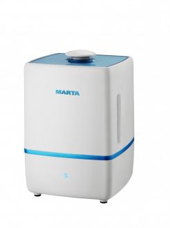 MARTA Увлажнитель воздуха светлый сапифир MT-2668 - Интернет-магазин бытовой техники, вентиляции, гигиенического оборудования Энерготехника, Екатеринбург