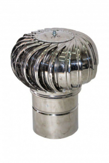 Турбодефлектор ТД-315 Нержавеющая сталь - Интернет-магазин бытовой техники, вентиляции, гигиенического оборудования Энерготехника, Екатеринбург