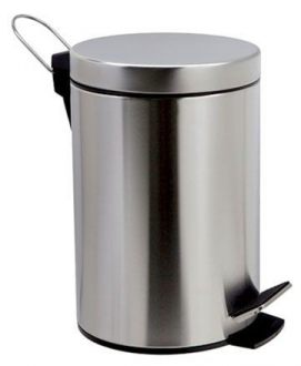G-teg Урна с педалью хром 5 литров - Интернет-магазин бытовой техники, вентиляции, гигиенического оборудования Энерготехника, Екатеринбург