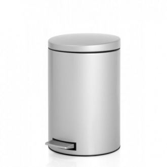 Ведро для мусора Brabantia с педалью (12л) MC- серый металлик - Интернет-магазин бытовой техники, вентиляции, гигиенического оборудования Энерготехника, Екатеринбург