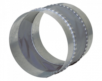 VENTS Гибкая виброгасящая вставка d=125мм ВВГ 125 - Интернет-магазин бытовой техники, вентиляции, гигиенического оборудования Энерготехника, Екатеринбург