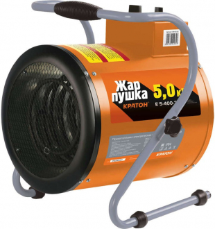 Пушка тепловая электрическая Кратон Жар-пушка Е 5-400-380В - Интернет-магазин бытовой техники, вентиляции, гигиенического оборудования Энерготехника, Екатеринбург