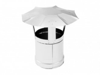 Зонт дымохода из нержавеющей стали (Диаметр 120 мм) для теплогенераторов Ballu-Biemmedue - Интернет-магазин бытовой техники, вентиляции, гигиенического оборудования Энерготехника, Екатеринбург