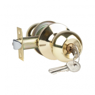 TRODOS.Защелка ЗШ-01 (золото) круглая  204095 - Интернет-магазин бытовой техники, вентиляции, гигиенического оборудования Энерготехника, Екатеринбург