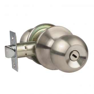 TRODOS.Защелка ЗШ-03 (никель) круглая  204105 - Интернет-магазин бытовой техники, вентиляции, гигиенического оборудования Энерготехника, Екатеринбург